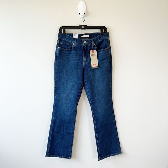 Levi's Women’s Classic Bootcut Jeans Hypersoft Medium Wash Size 10 Short NWT’s - Picture 3 of 15